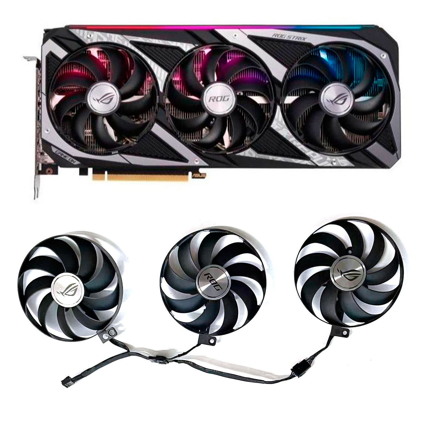 Rtx 3090 24Gb Gddr6X - Новый вентилятор для видеокарт ASUS ROG-STRIX-RTX3060
